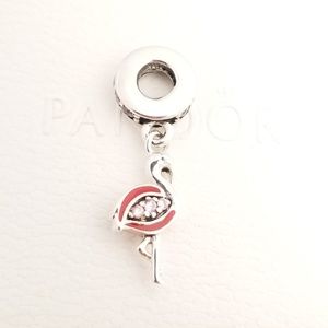 Pandora Jewelry - Pandora Flamingo Dangle Silver 791294CZS Pandora Jewelry - Pandora Flamingo Dangle Silver 791294CZS